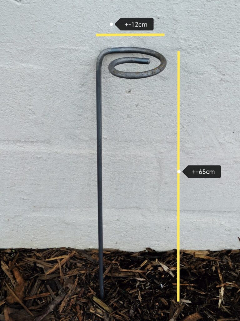 10mm Short Stake