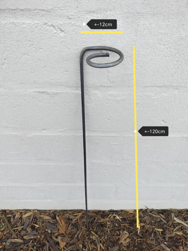 10mm Long Stake